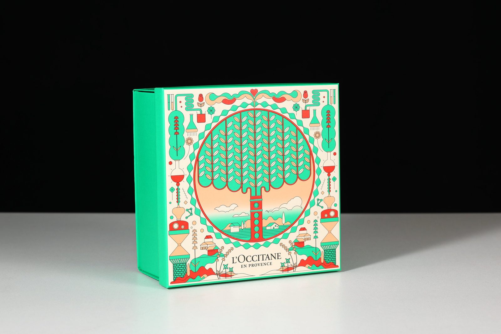 Green Tree Luxury Gift Box
